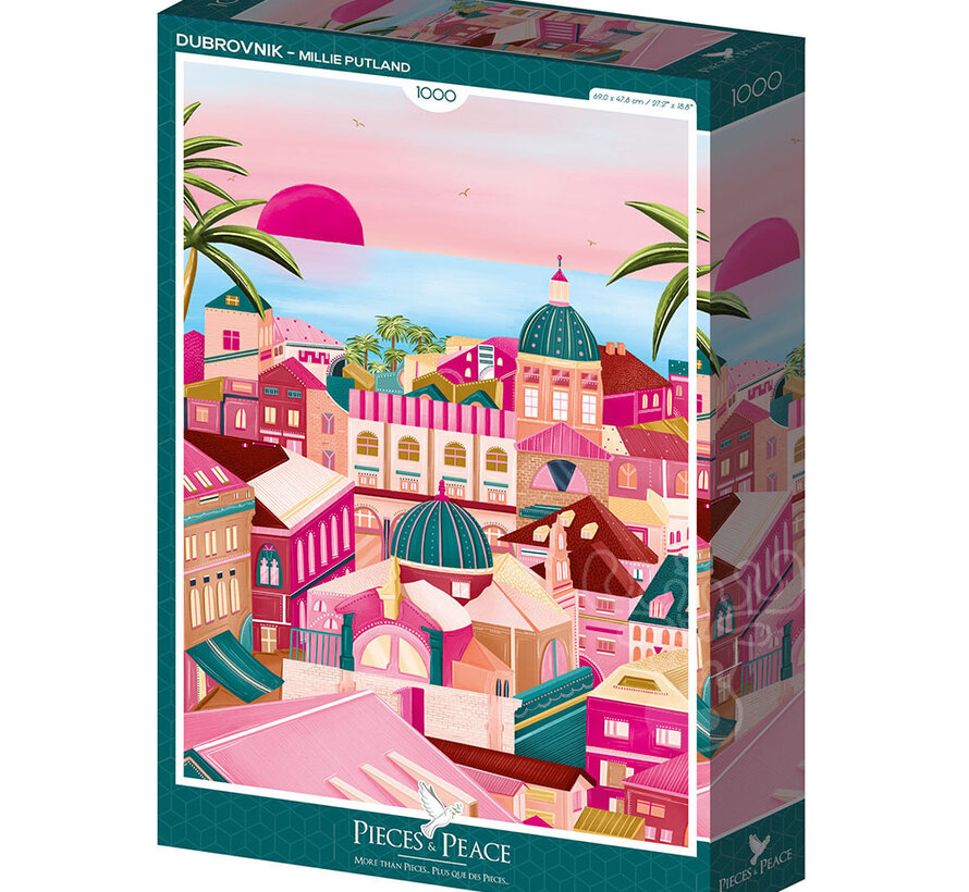 Pieces & Peace Dubrovnik Puzzle 1000pcs