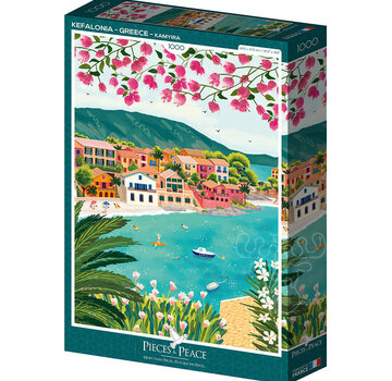Pieces & Peace Pieces & Peace Kefalonia - Greece Puzzle 1000pcs