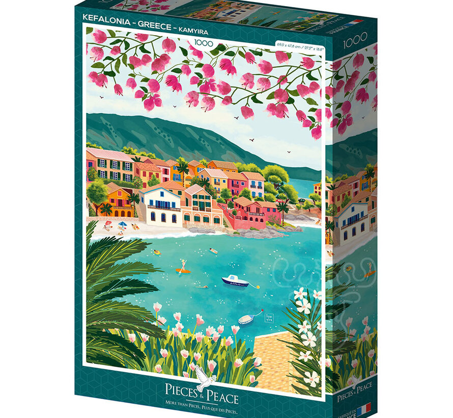 Pieces & Peace Kefalonia - Greece Puzzle 1000pcs