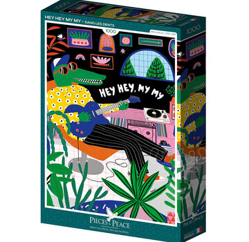 Pieces & Peace Pieces & Peace Hey Hey My My Puzzle 1000pcs