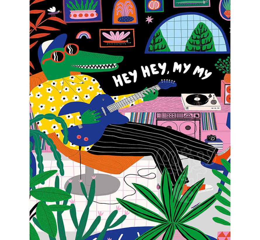 Pieces & Peace Hey Hey My My Puzzle 1000pcs