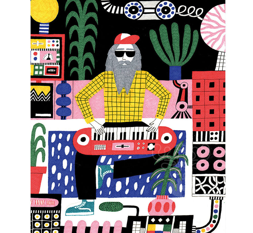 Pieces & Peace The Bearded Musician 500pcs