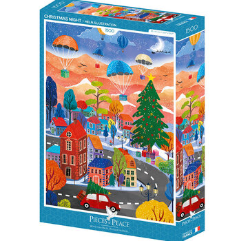 Pieces & Peace Pieces & Peace Christmas Night Puzzle 1500pcs