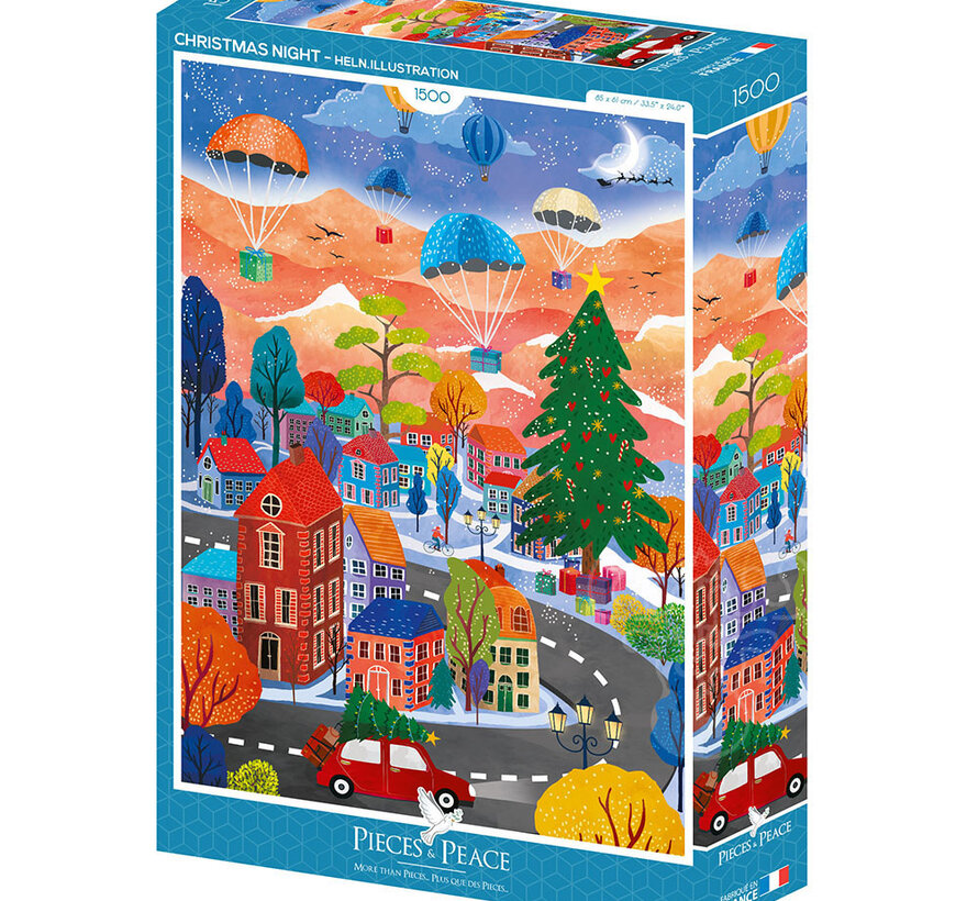 Pieces & Peace Christmas Night Puzzle 1500pcs