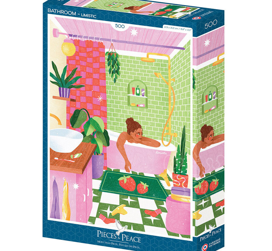 Pieces & Peace Bathroom Puzzle 500pcs