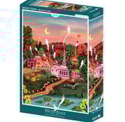 Pieces & Peace Pieces & Peace Halloween Town Puzzle 1000pcs