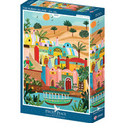 Pieces & Peace Pieces & Peace The Nubian Village Puzzle 500pcs