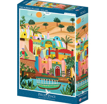 Pieces & Peace Pieces & Peace The Nubian Village Puzzle 500pcs