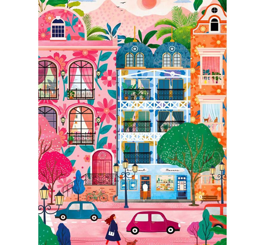 Pieces & Peace Flower Power Puzzle 1500pcs