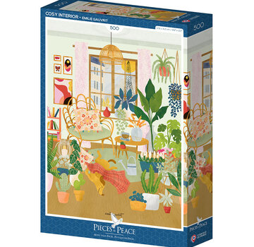 Pieces & Peace Pieces & Peace Cosy Interior Puzzle 500pcs