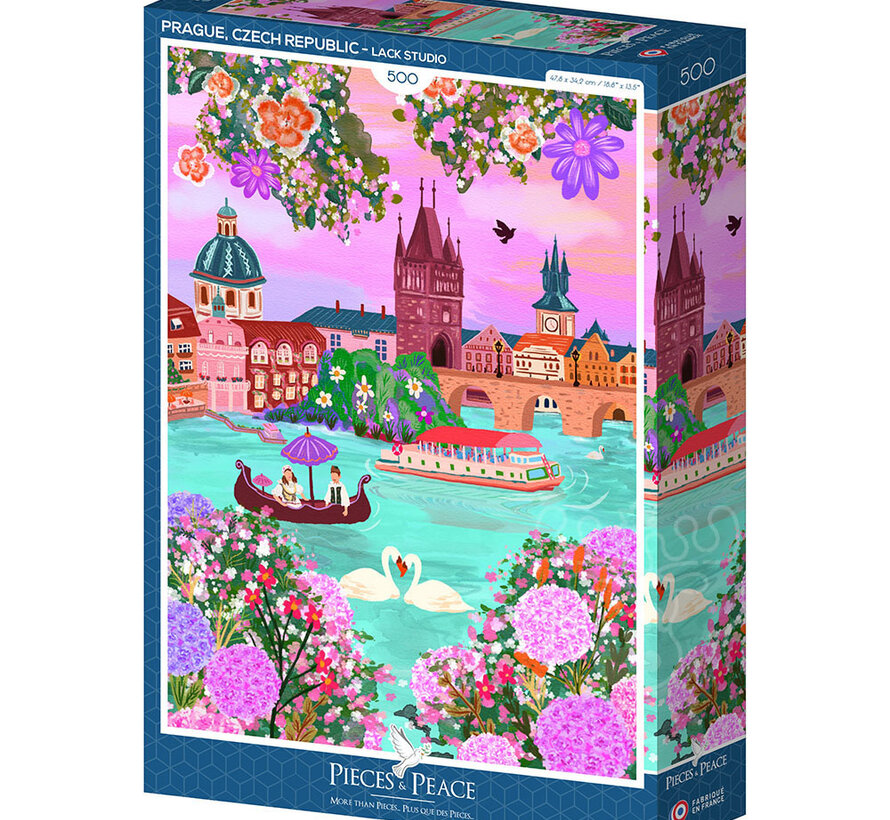 Pieces & Peace Prague, Czech Republic Puzzle 500pcs
