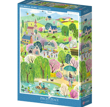 Pieces & Peace Pieces & Peace Les Beaux Jours Puzzle 1500pcs