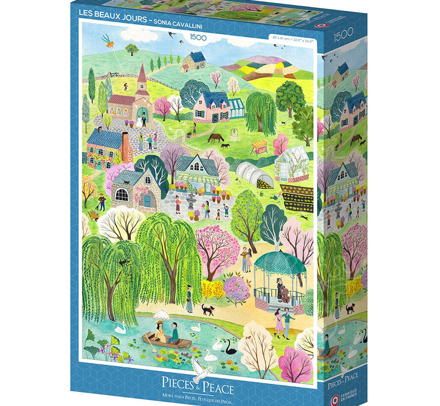 Pieces & Peace Les Beaux Jours Puzzle 1500pcs