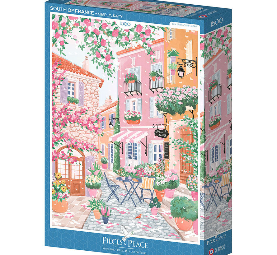 Pieces & Peace South of France Puzzle 1500pcs