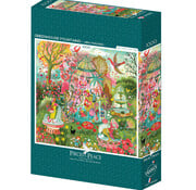 Pieces & Peace Pieces & Peace Greenhouse Fountains Puzzle 1000pcs