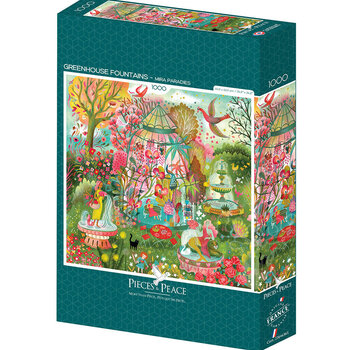 Pieces & Peace Pieces & Peace Greenhouse Fountains Puzzle 1000pcs