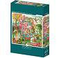 Pieces & Peace Greenhouse Fountains Puzzle 1000pcs