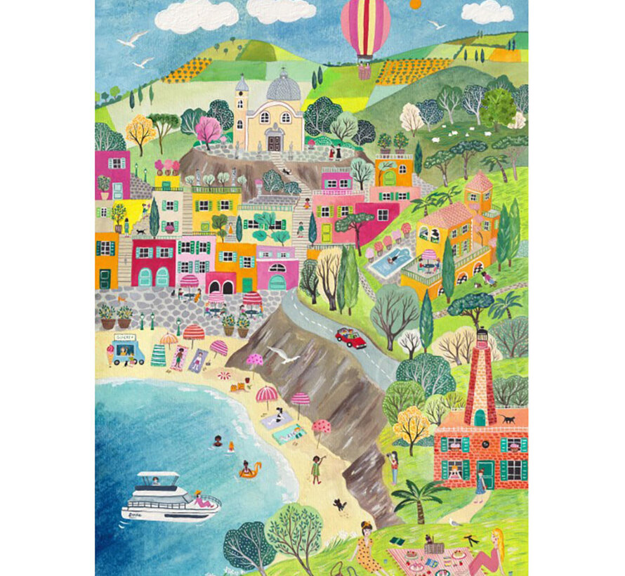 Pieces & Peace Balade en Italie Puzzle 2000pcs