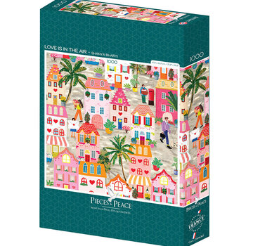 Pieces & Peace Pieces & Peace Love is the Air Puzzle 1000pcs