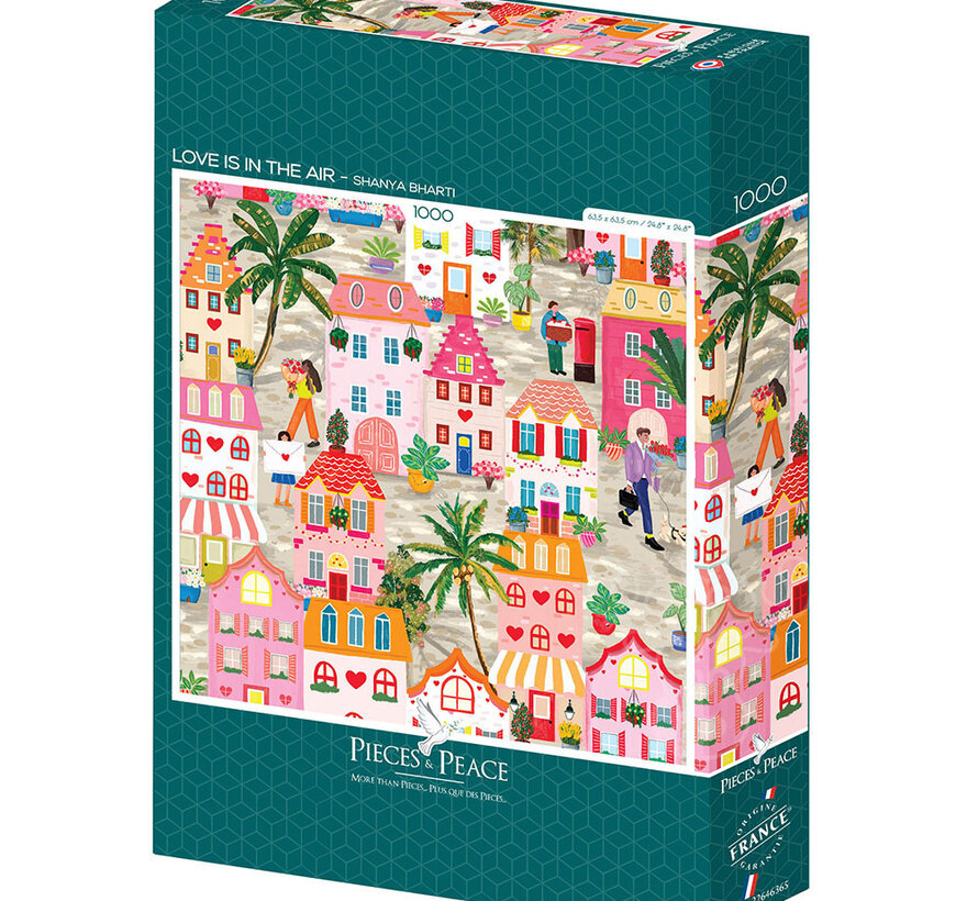 Pieces & Peace Love is the Air Puzzle 1000pcs