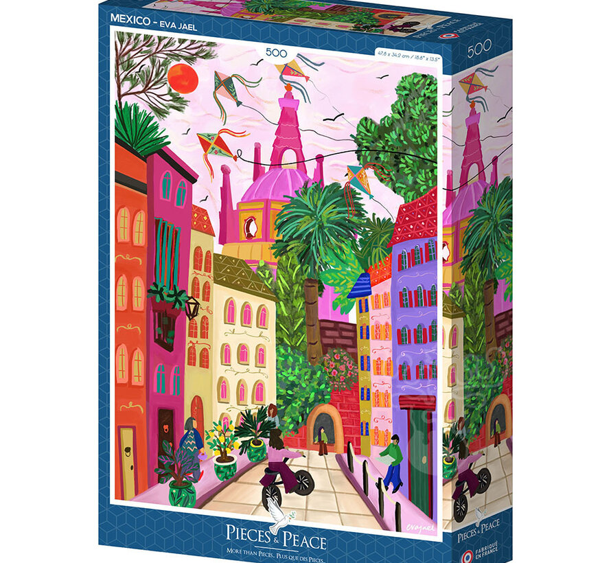 Pieces & Peace Mexico Puzzle 500pcs