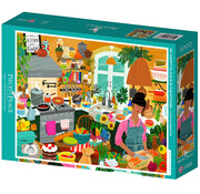 Pieces & Peace Pieces & Peace My Happy Place is in the Kitchen Puzzle 2000pcs