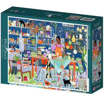 Pieces & Peace Pieces & Peace La Cucina Puzzle 1000pcs