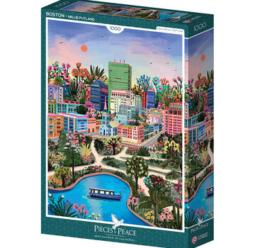 Pieces & Peace Pieces & Peace Boston Puzzle 1000pcs