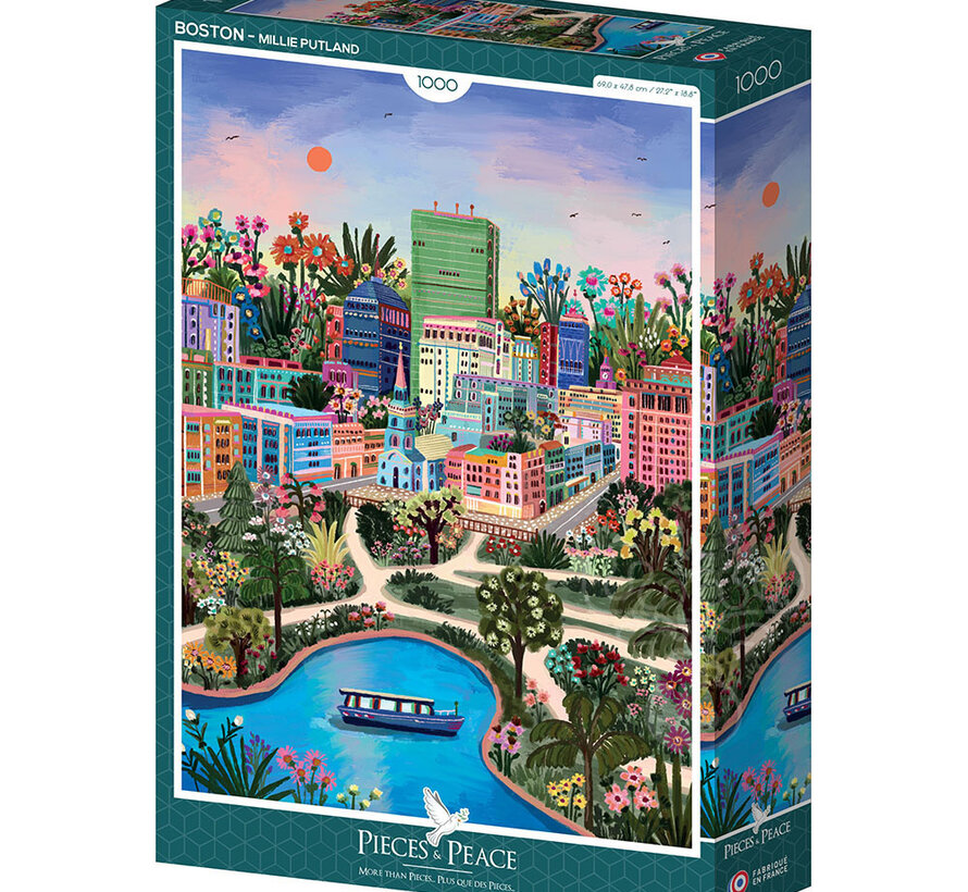 Pieces & Peace Boston Puzzle 1000pcs