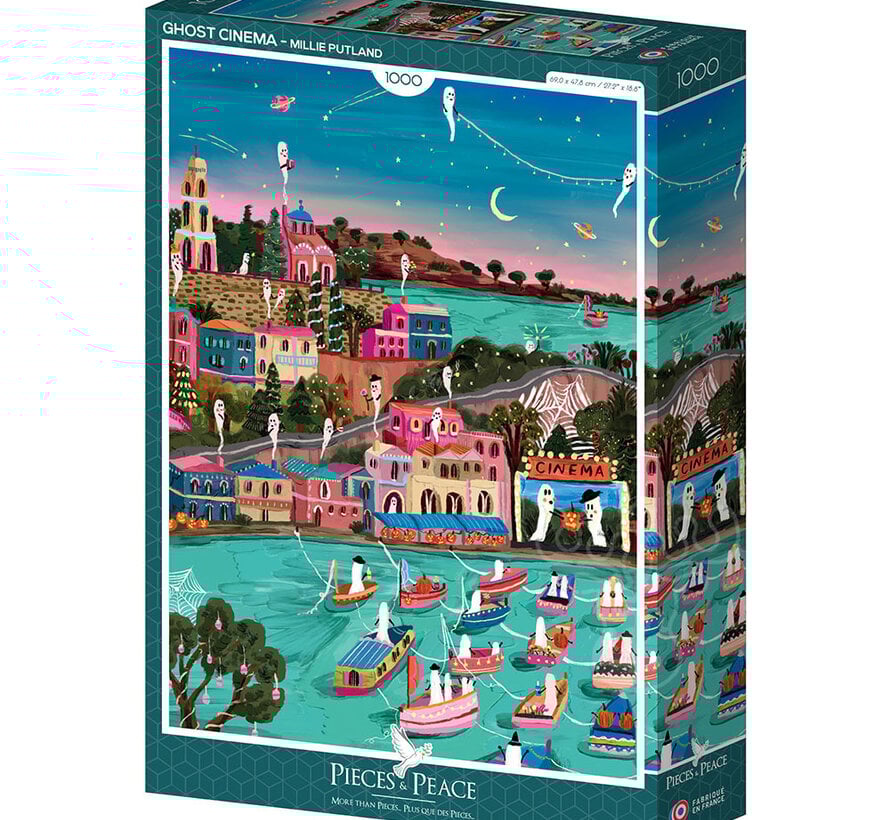 Pieces & Peace Ghost Cinema Puzzle 1000pcs