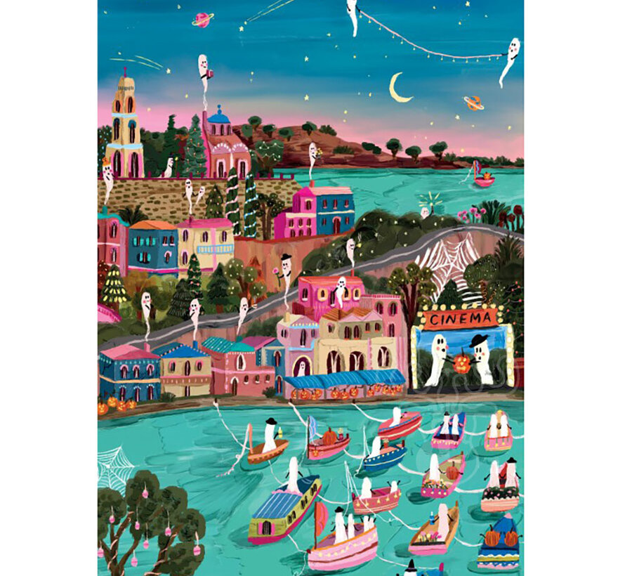 Pieces & Peace Ghost Cinema Puzzle 1000pcs