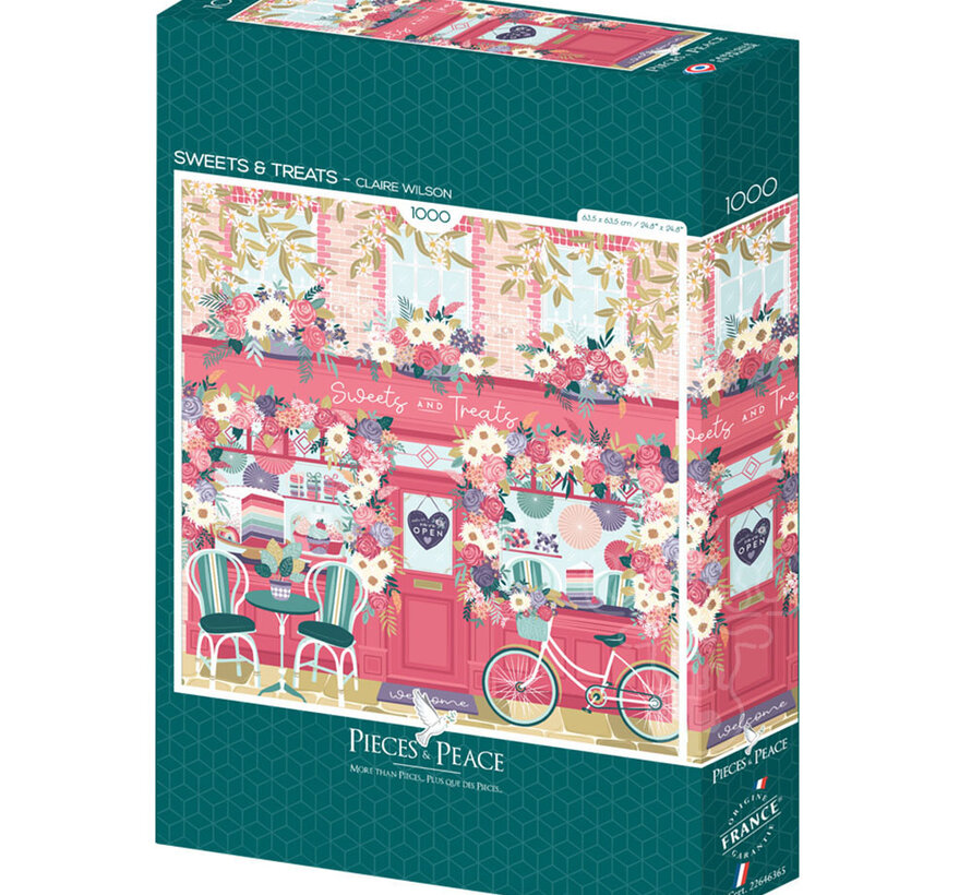 Pieces & Peace Sweets & Treats Puzzle 1000pcs