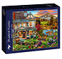 Bluebird Garden Country Home Puzzle 1000pcs