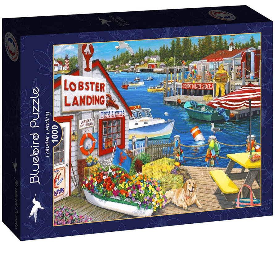 Bluebird Lobster Landing Puzzle 1000pcs