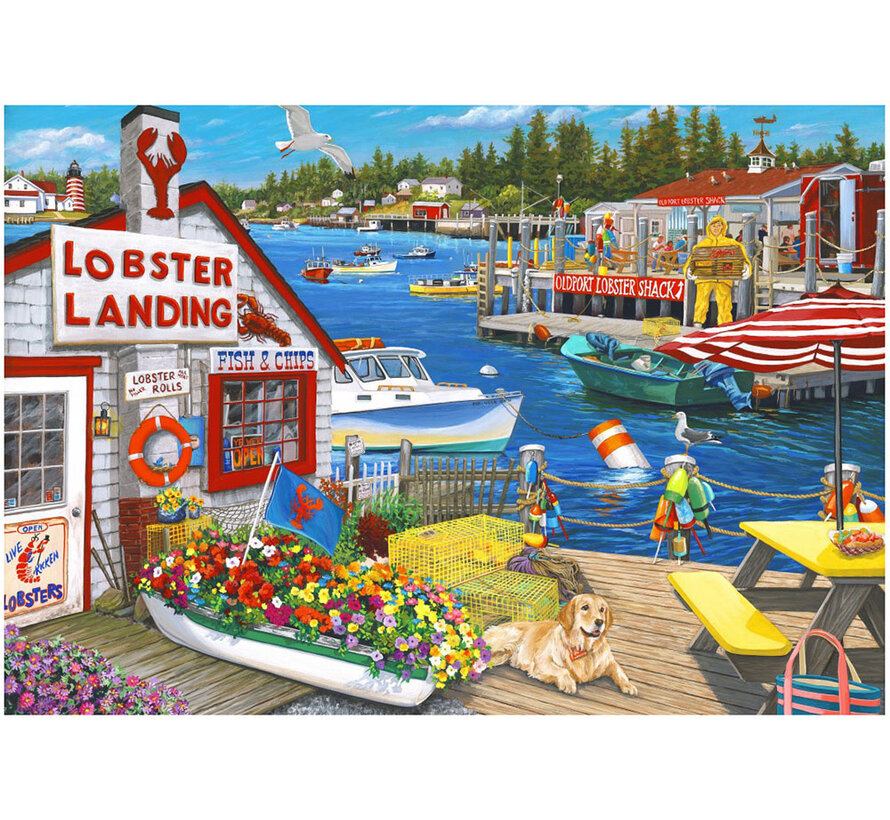Bluebird Lobster Landing Puzzle 1000pcs