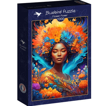 Bluebird Bluebird Flower Power Puzzle 1000pcs