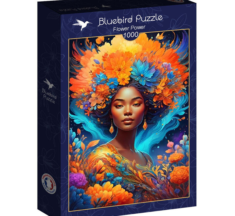 Bluebird Flower Power Puzzle 1000pcs