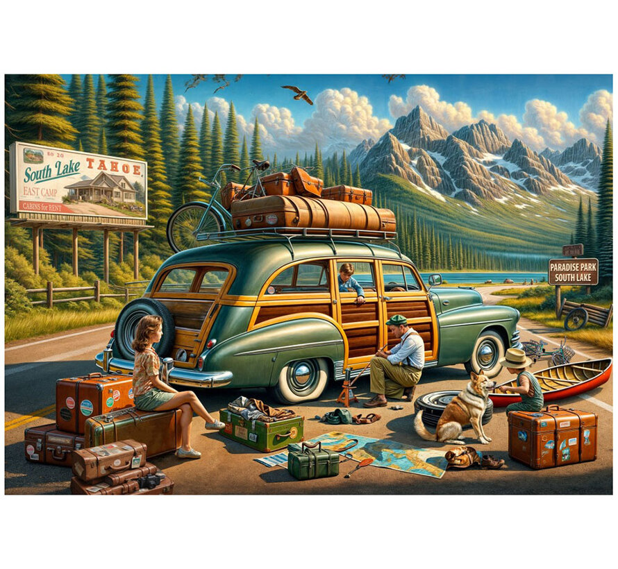 Bluebird Walk Routines Puzzle 1000pcs