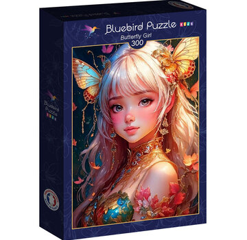 Bluebird Bluebird Butterfly Girl Puzzle 300pcs