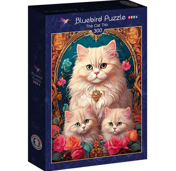 Bluebird Bluebird The Cat Trio Puzzle 300pcs