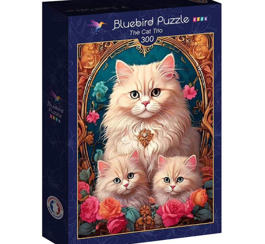 Bluebird The Cat Trio Puzzle 300pcs