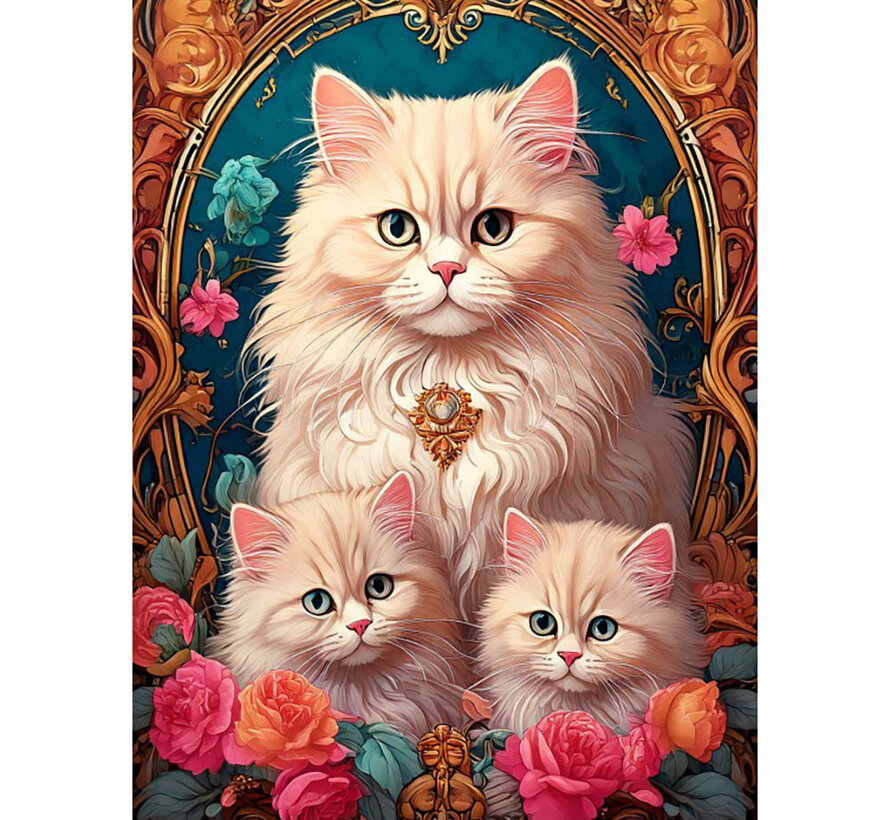 Bluebird The Cat Trio Puzzle 300pcs