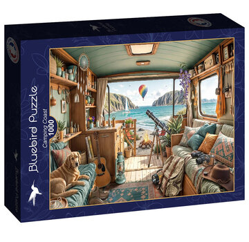 Bluebird Bluebird Camping Coast Puzzle 1000pcs