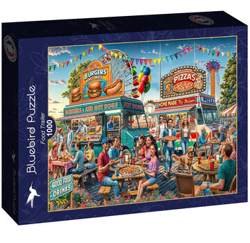 Bluebird Bluebird Food Trailer Puzzle 1000pcs