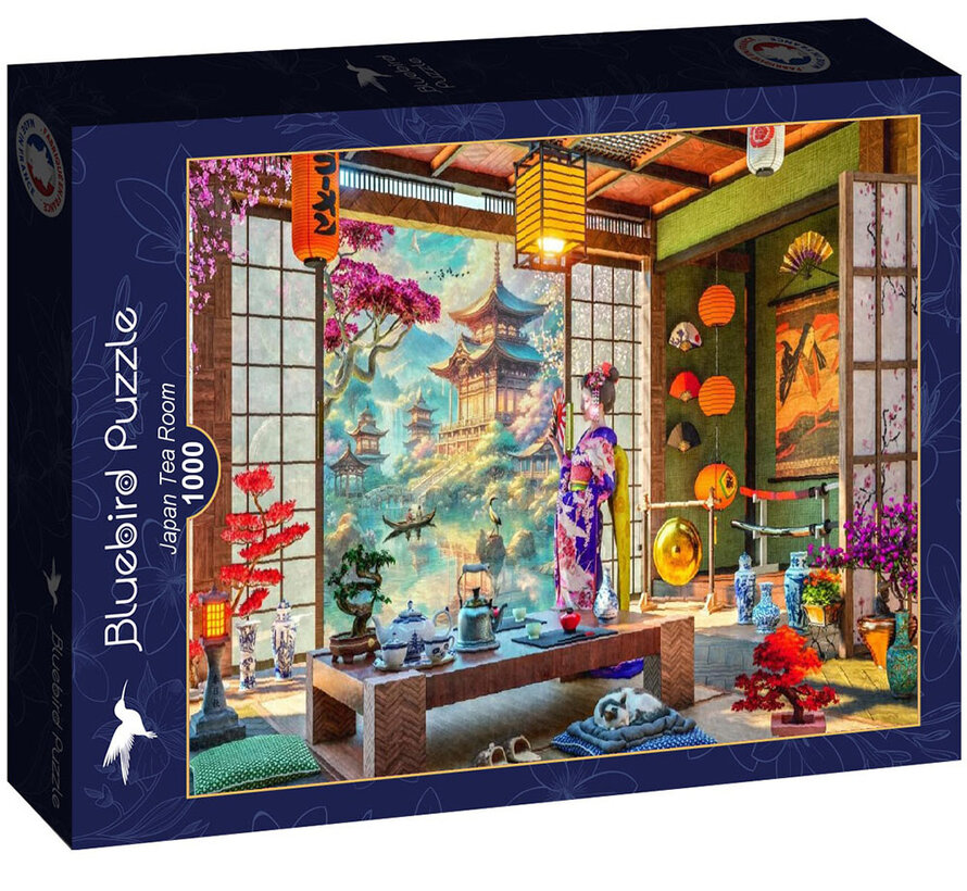 Bluebird Japan Tea Room Puzzle 1000pcs