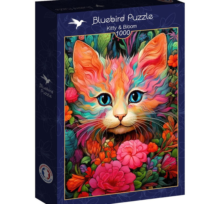 Bluebird Kitty & Bloom Puzzle 1000pcs