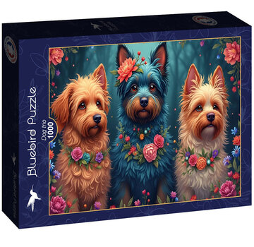 Bluebird Bluebird Dog trio Puzzle 1000pcs