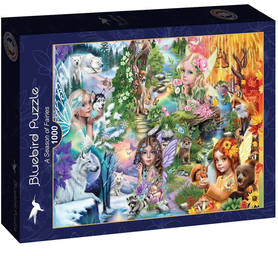 Bluebird A Season of Fairies Puzzle 1000pcs