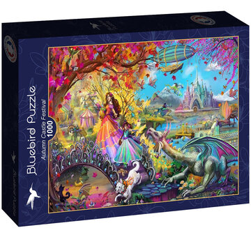 Bluebird Bluebird Autumn Castle Festival Puzzle 1000pcs