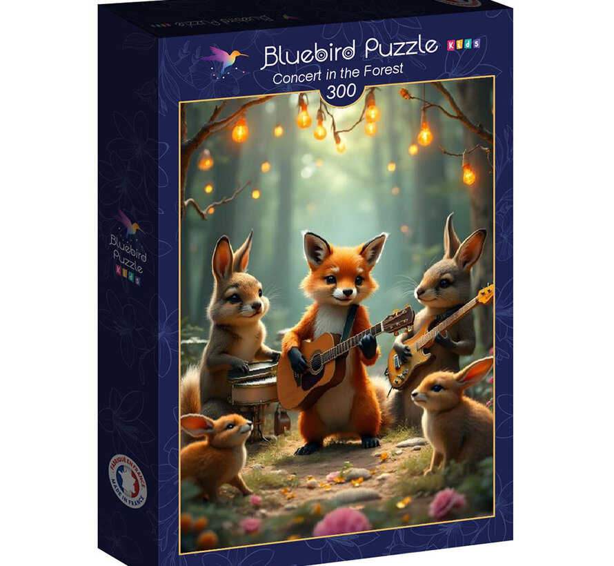 Bluebird Concert in the Forest Puzzle 300pcs